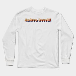 retro vintage Andrea Bocelli Long Sleeve T-Shirt